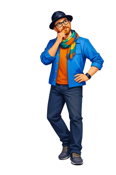 Cyril Ropars en posture d'écoute attentive